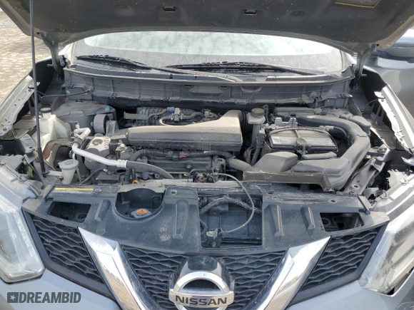 2016 Nissan Rogue SV with VIN JN8AT2MV1GW143824, listed as a Copart auction lot 46431685 with 93,040 mi miles and Salvage Title. Bid and sale history available at carsss.com. Image 14.