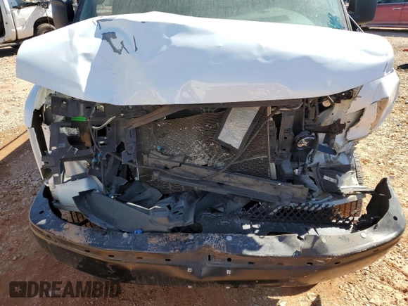 2021 Chevrolet Express Cargo with VIN 1GCWGAFP3M1233886, listed as a Copart auction lot 43017505 with Not provided miles and Salvage title. Bid and sale history available at DreamBid. Image 12.