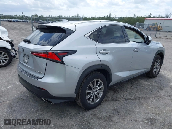 2019 Lexus NX with VIN JTJYARBZ2K2123089, listed as a IAAI auction lot 41909100 with 126,710 mi miles. Bid and sale history available at carsss.com. Image 4.