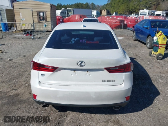 2016 Lexus IS 200t with VIN JTHBA1D26G5020899, listed as a IAAI auction lot 41505671 with 140,000 mi miles and . Bid and sale history available at DreamBid. Image 15.