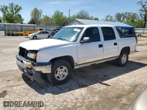 2004 Chevrolet Avalanche Z66 с VIN 3GNEC12T24G167043, выставлен на аукционе Copart как лот 53972055 с пробегом 193 067 миль миль и Списание • Salvage title. История ставок и продаж доступна на DreamBid. Изображение 1.