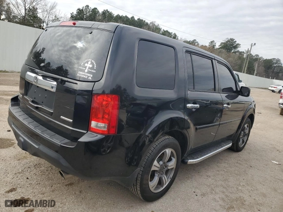 2015 Honda Pilot SE with VIN 5FNYF3H39FB004494, listed as a Copart auction lot 89407705 with 194,423 mi miles and Salvage Title. Bid and sale history available at carsss.com. Image 3.