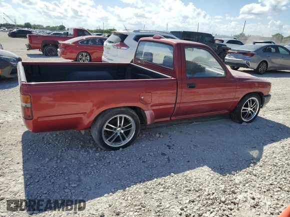 1994 Toyota Pickup z VIN 4TARN81A9RZ295991, wystawiony jako Copart lot #61328695 z przebiegiem 262 978 mil mil oraz Czysty tytuł • Clean title. Historia ofert i sprzedaży dostępna na DreamBid. Obrazek 3.