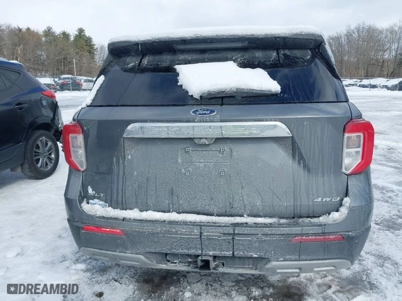2023 Ford Explorer XLT with VIN 1FMSK8DH4PGB07437, listed as a IAAI auction lot 41606284 with 20,556 mi miles. Bid and sale history available at carsss.com. Image 16.