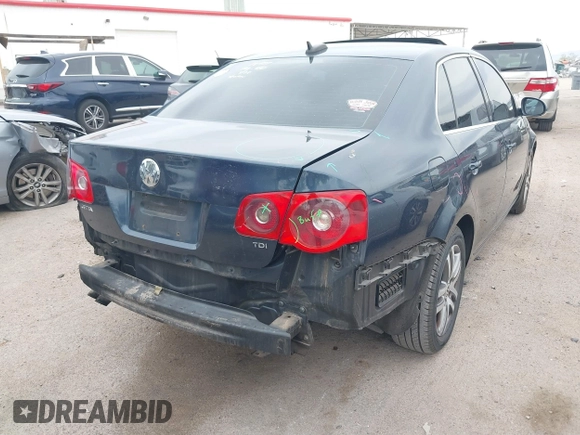 2006 Volkswagen Jetta 1.9L TDI with VIN 3VWDT71K36M758287, listed as a IAAI auction lot 42245403 with 230,536 mi miles and . Bid and sale history available at DreamBid. Image 6.