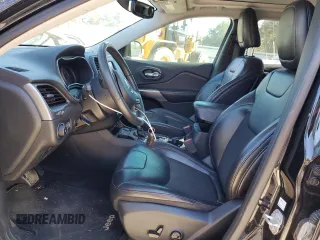 2019 Jeep Cherokee Latitude Plus with VIN 1C4PJLLB1KD176707, listed as a Copart auction lot 81704574 with 108,147 mi miles and Non Repairable. Bid and sale history available at carsss.com. Image 7.