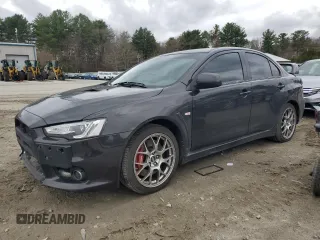 2008 Mitsubishi Lancer Evolution MR z VIN JA3AW56V28U050629, wystawiony jako Copart lot #53062735 z przebiegiem 134 472 mil mil oraz Czysty tytuł • Clean title. Historia ofert i sprzedaży dostępna na DreamBid. Obrazek 1.
