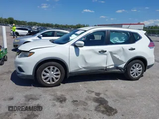 2016 Nissan Rogue S with VIN KNMAT2MT5GP614099, listed as a IAAI auction lot 42044016 with 15,563 mi miles. Bid and sale history available at carsss.com. Image 15.