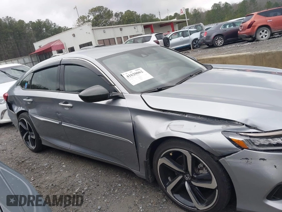 2022 Honda Accord Sedan Sport SE with VIN 1HGCV1F40NA077159, listed as a IAAI auction lot 41620062 with 31,396 mi miles. Bid and sale history available at carsss.com. Image 13.