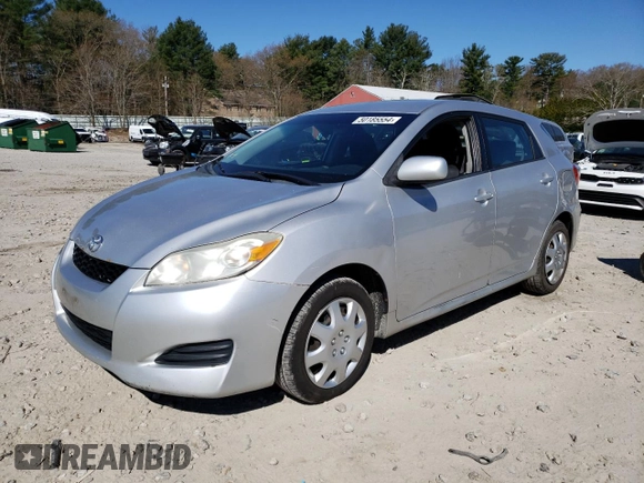 2009 Toyota Matrix with VIN 2T1KU40E59C114742, listed as a Copart auction lot 50185554 with 192,093 mi miles and Clean Title. Bid and sale history available at DreamBid. Image 1.