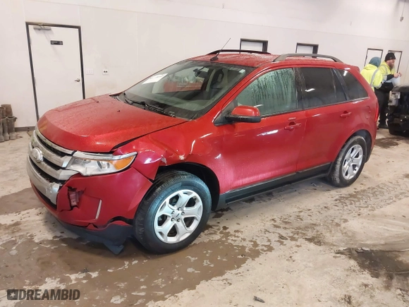 2012 Ford Edge SEL with VIN 2FMDK3J9XCBA22418, listed as a IAAI auction lot 41476052 with 203,928 mi miles. Bid and sale history available at carsss.com. Image 2.