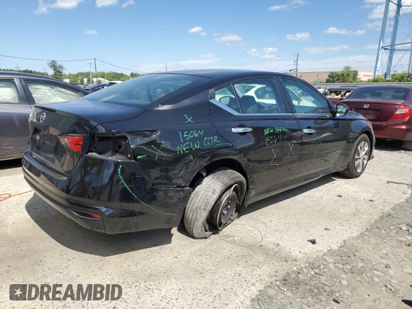 2022 Nissan Altima S with VIN 1N4BL4BV7NN407247, listed as a Copart auction lot 56980355 with 68,847 mi miles and Salvage title. Bid and sale history available at DreamBid. Image 3.