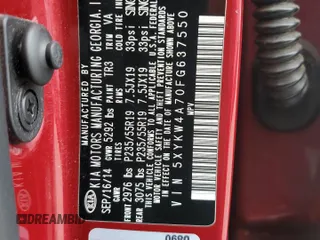 2015 Kia Sorento SX with VIN 5XYKW4A70FG637550, listed as a Copart auction lot 41366245 with 117,592 mi miles and Salvage Title. Bid and sale history available at carsss.com. Image 13.