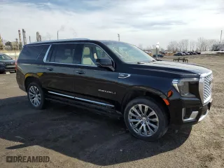 2021 GMC Yukon XL Denali with VIN 1GKS2JKL0MR361010, listed as a Copart auction lot 49706745 with 52,427 mi miles and Clean Title. Bid and sale history available at carsss.com. Image 4.