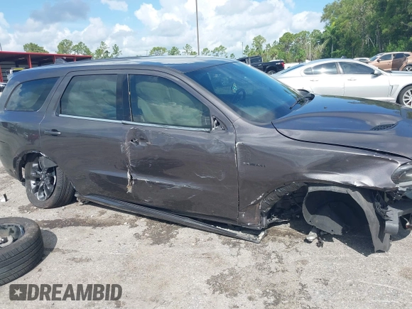 2021 Dodge Durango R/T with VIN 1C4SDHCT3MC845656, listed as a IAAI auction lot 42470019 with 44,928 mi miles and . Bid and sale history available at DreamBid. Image 6.
