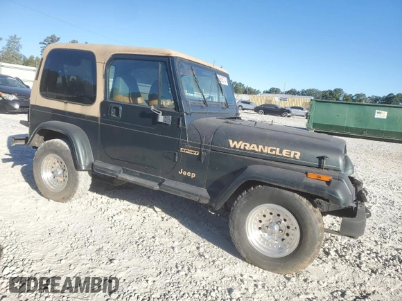 1995 Jeep Wrangler Sahara with VIN 1J4FY49S4SP268925, listed as a Copart auction lot 76695774 with 158,363 mi miles and Clean Title. Bid and sale history available at carsss.com. Image 4.