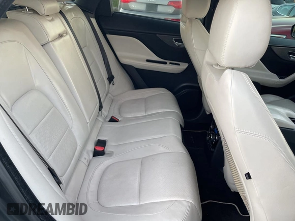 2017 Jaguar F-Pace with VIN SADCP2BV7HA059876, listed as a Copart auction lot 75567304 with 43,310 mi miles and Salvage title. Bid and sale history available at DreamBid. Image 6.