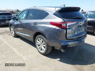 2019 Acura RDX with VIN 5J8TC2H35KL043797, listed as a IAAI auction lot 41978796 with 52,276 mi miles. Bid and sale history available at carsss.com. Image 3.