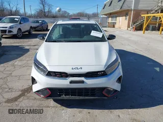 2023 Kia Forte GT with VIN 3KPF44AC6PE680552, listed as a IAAI auction lot 41429512 with 8,817 mi miles and . Bid and sale history available at carsss.com. Image 12.