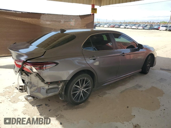 2021 Toyota Camry SE Nightshade with VIN 4T1G11AKXMU490815, listed as a Copart auction lot 51371535 with 66,203 mi miles and Salvage Title. Bid and sale history available at carsss.com. Image 3.