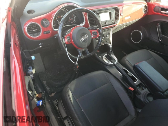 2015 Volkswagen Beetle 1.8T with VIN 3VW517AT6FM807260, listed as a Copart auction lot 85586124 with 88,565 mi miles and Salvage title. Bid and sale history available at DreamBid. Image 8.