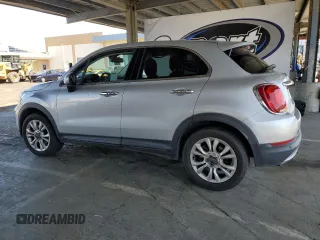 2016 FIAT 500X Lounge with VIN ZFBCFXDTXGP395057, listed as a Copart auction lot 57891025 with 126,980 mi miles and Clean title. Bid and sale history available at DreamBid. Image 2.