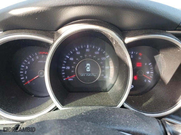 2015 Kia Optima LX with VIN 5XXGM4A73FG470861, listed as a Copart auction lot 45178885 with 154,572 mi miles and Salvage Title. Bid and sale history available at carsss.com. Image 9.