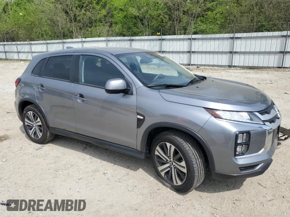 2021 Mitsubishi Outlander ES z VIN JA4ARUAU7MU035906, wystawiony jako Copart lot #53797015 z przebiegiem 72 049 mil mil oraz Szkoda całkowita • Salvage title. Historia ofert i sprzedaży dostępna na DreamBid. Obrazek 4.