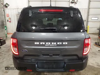 2024 Ford Bronco Sport Outer Banks with VIN 3FMCR9C6XRRF25857, listed as a Copart auction lot 51911225 with 9,073 mi miles and Salvage title. Bid and sale history available at DreamBid. Image 6.