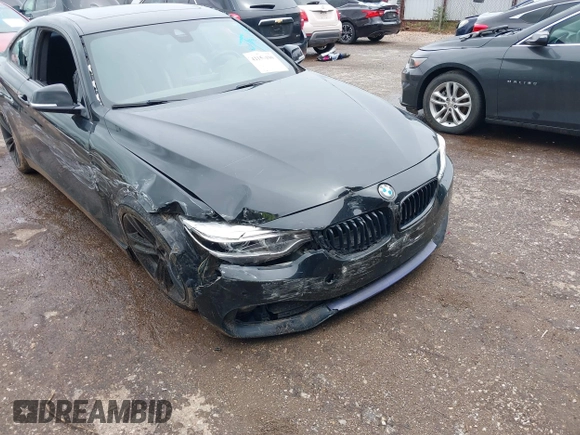 2015 BMW 4 Series 428i xDrive with VIN WBA3N5C56FK198340, listed as a IAAI auction lot 42153190 with 96,054 mi miles and . Bid and sale history available at DreamBid. Image 6.