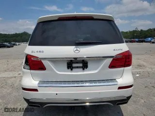 2016 Mercedes-Benz GL with VIN 4JGDF6EE8GA649066, listed as a Copart auction lot 60746554 with 110,154 mi miles and Salvage Title. Bid and sale history available at carsss.com. Image 6.