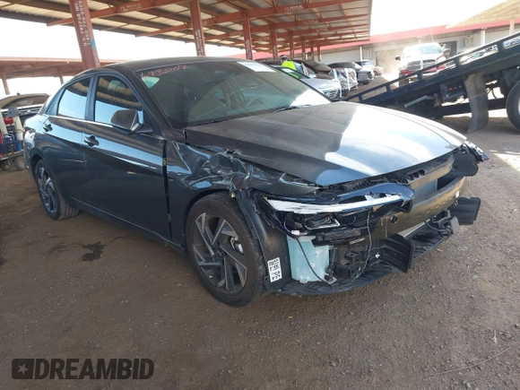 2024 Hyundai Elantra SEL с VIN KMHLS4DGXRU673207, выставлен на аукционе IAAI как лот 42087829 с пробегом 4 395 миль миль и . История ставок и продаж доступна на DreamBid. Изображение 1.