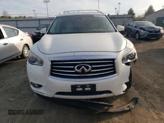 2015 Infiniti QX60 with VIN 5N1AL0MM3FC517823, listed as a Copart auction lot 53941375 with 63,834 mi miles and Salvage title. Bid and sale history available at DreamBid. Image 5.
