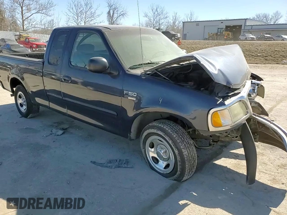 2003 Ford F-150 XL with VIN 1FTRX17L73NB30406, listed as a Copart auction lot 46946615 with 0 mi miles and Salvage Title. Bid and sale history available at carsss.com. Image 11.