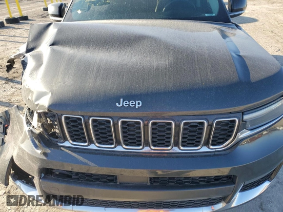 2021 Jeep Grand Cherokee Limited with VIN 1C4RJKBG1M8205280, listed as a Copart auction lot 48324155 with Not Provided miles and Salvage Title. Bid and sale history available at DreamBid. Image 12.