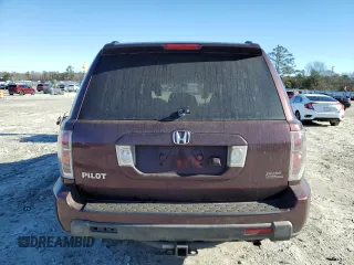 2008 Honda Pilot EX-L with VIN 5FNYF28728B013943, listed as a Copart auction lot 88882325 with 258,740 mi miles and Salvage Title. Bid and sale history available at DreamBid. Image 6.