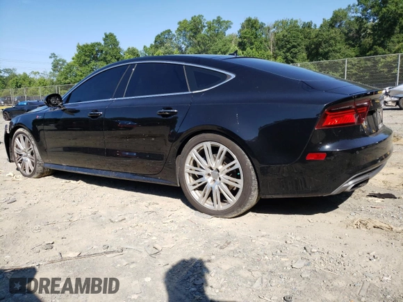 2017 Audi A7 Prestige with VIN WAU22AFC9HN028255, listed as a Copart auction lot 61377564 with 82,312 mi miles and Salvage Title. Bid and sale history available at carsss.com. Image 2.