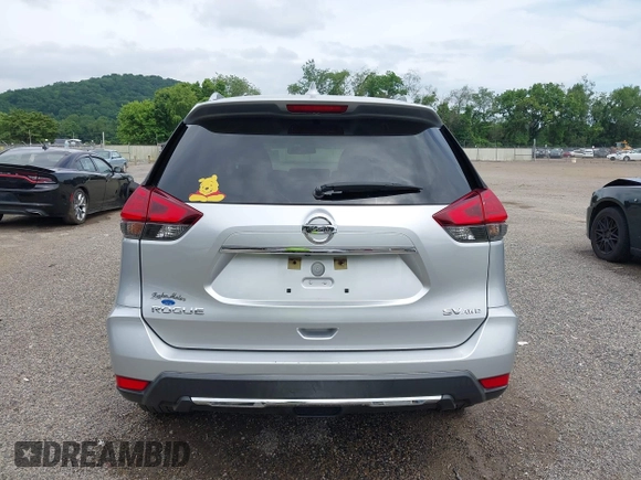 2017 Nissan Rogue SV with VIN KNMAT2MV4HP508746, listed as a IAAI auction lot 42521370 with 123,776 mi miles and . Bid and sale history available at DreamBid. Image 16.