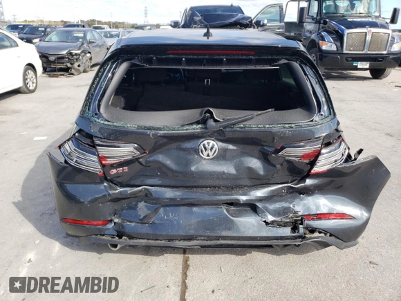 2021 Volkswagen Golf GTI S with VIN 3VW6T7AU5MM004203, listed as a Copart auction lot 87228754 with 24,481 mi miles and Salvage Title. Bid and sale history available at carsss.com. Image 6.