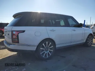 2017 Land Rover Range Rover with VIN SALGV5FE4HA361312, listed as a Copart auction lot 42241365 with 71,721 mi miles and Clean title. Bid and sale history available at DreamBid. Image 3.