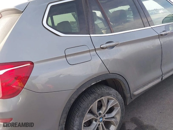 2016 BMW X3 xDrive28i with VIN 5UXWX9C53G0D88404, listed as a IAAI auction lot 41702726 with 102,325 mi miles. Bid and sale history available at carsss.com. Image 6.