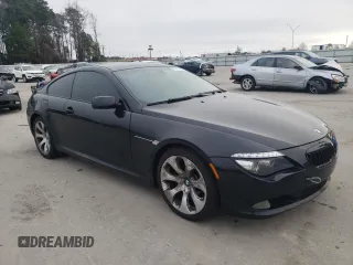 2008 BMW 6 Series 650i with VIN WBAEA535X8CV91839, listed as a Copart auction lot 43378235 with 238,018 mi miles and Clean Title. Bid and sale history available at carsss.com. Image 4.