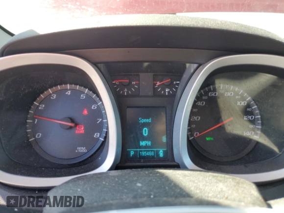 2011 Chevrolet Equinox LTZ with VIN 2CNFLGE57B6262053, listed as a Copart auction lot 49962125 with 195,468 mi miles and Non Repairable. Bid and sale history available at carsss.com. Image 9.