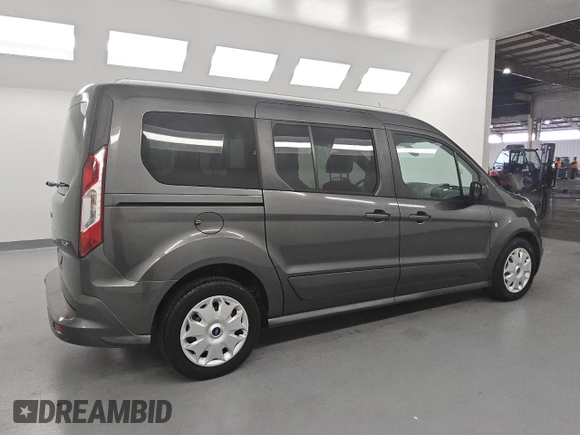 2017 Ford Transit Connect XLT z VIN NM0GE9F73H1325558, wystawiony jako Copart lot #58307745 z przebiegiem 98 670 mil mil oraz Czysty tytuł • Clean title. Historia ofert i sprzedaży dostępna na DreamBid. Obrazek 3.