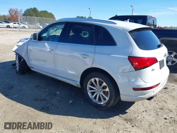 2014 Audi Q5 Premium z VIN WA1CFAFP0EA061818, wystawiony jako IAAI lot #40845361 z przebiegiem 166 333 mil mil oraz . Historia ofert i sprzedaży dostępna na DreamBid. Obrazek 3.