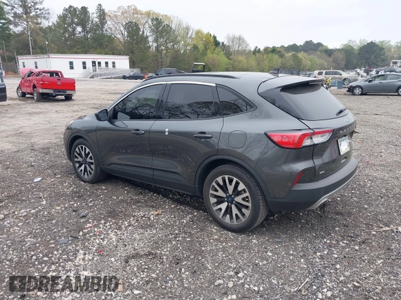 2020 Ford Escape SE Sport Hybrid with VIN 1FMCU0BZ7LUB13398, listed as a IAAI auction lot 41942498 with 118,604 mi miles and . Bid and sale history available at DreamBid. Image 3.