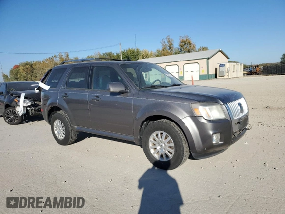 2011 Mercury Mariner Premier with VIN 4M2CN8HGXBKJ07654, listed as a Copart auction lot 76893784 with 0 mi miles and Salvage Title. Bid and sale history available at carsss.com. Image 4.
