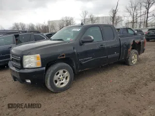 2007 Chevrolet Silverado 1500 1LT with VIN 1GCEK19087Z525953, listed as a Copart auction lot 49718225 with 124,641 mi miles and Clean Title. Bid and sale history available at DreamBid. Image 1.