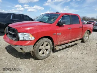 2017 Ram 1500 Big Horn with VIN 3C6RR7LT6HG594779, listed as a Copart auction lot 50063405 with 0 mi miles and Salvage Title. Bid and sale history available at carsss.com. Image 1.