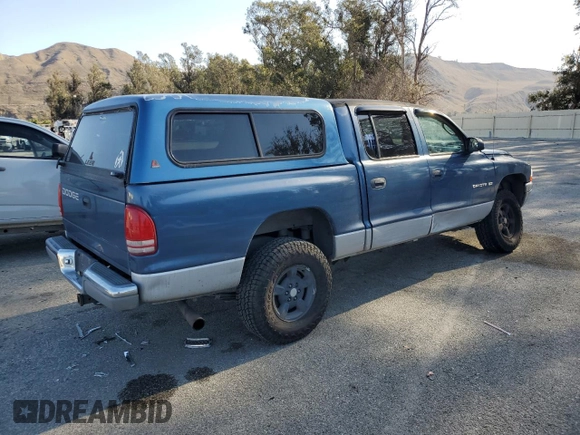 2001 Dodge Dakota with VIN 1B7HL2AX71S339829, listed as a Copart auction lot 44539825 with 183,961 mi miles and Salvage title. Bid and sale history available at DreamBid. Image 3.